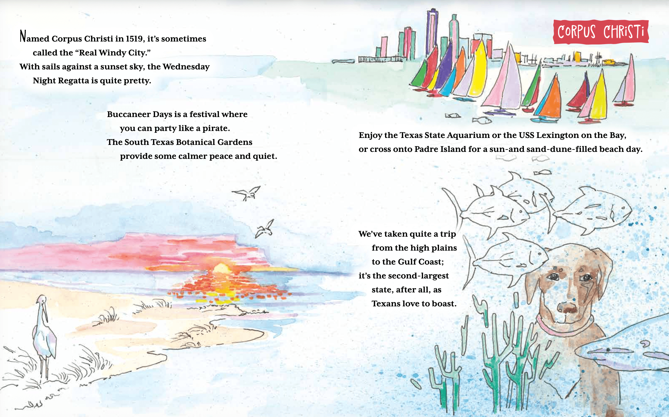 Corpus Christi - Jazzy Explores Texas